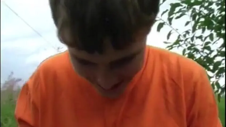 Russian Guys Fuck Outdoors