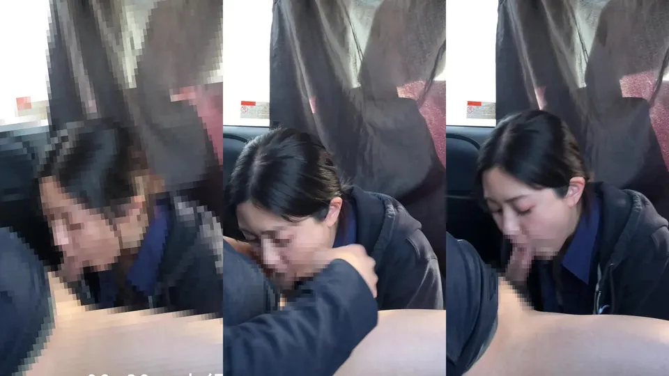 #10 Innocent Yurufuwas blowjob in the car 