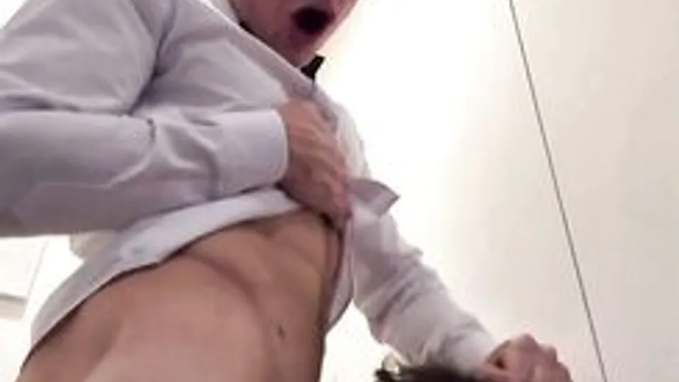 Blond Twink's Webcam Blowjob