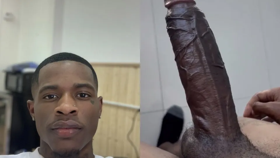 18 year old shows off *MASSIVE* BBC - ThisVid.com