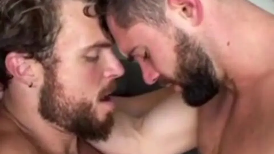 2 handsome guy playing with each other - ThisVid.com