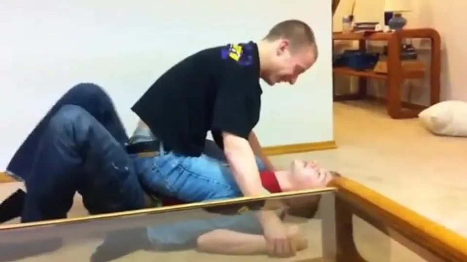 2 str8 friends wrestling - ThisVid.com