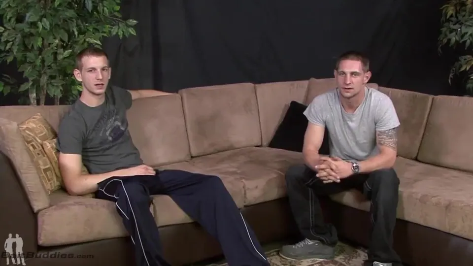 2 STR8 white studs with gigantic cocks get baited and go gay for $$$ -Bait Buddies-