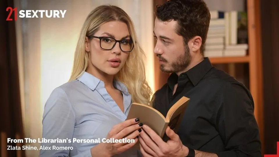 Zlata Shine & Alex Romero: Librarian's Naughty Encounter