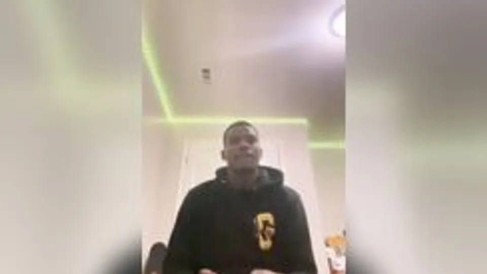 6’8” DARK SKIN TEEN *STRIPS & STROKES*!