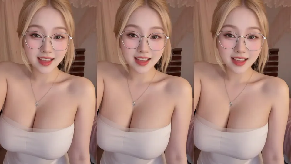 A beautiful sister with a super figure  