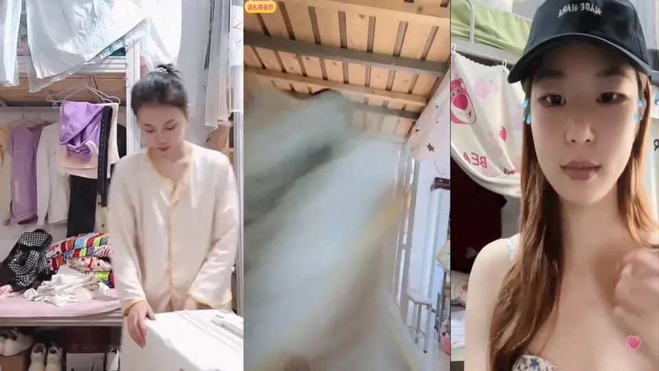 A female college student broadcast live in the dormitory. For the sake of traffic and gifts, she deliberately secretly filmed her roommate changing clothes and exposing herself  