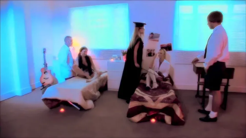 A Non-stop Orgy With Sexy Girls 