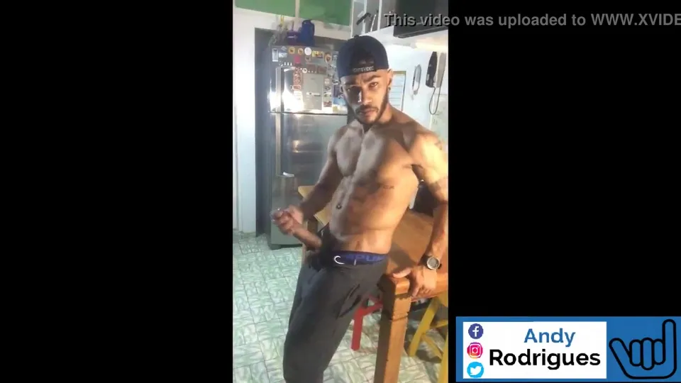 A provocative wank off of andy rodrigues...