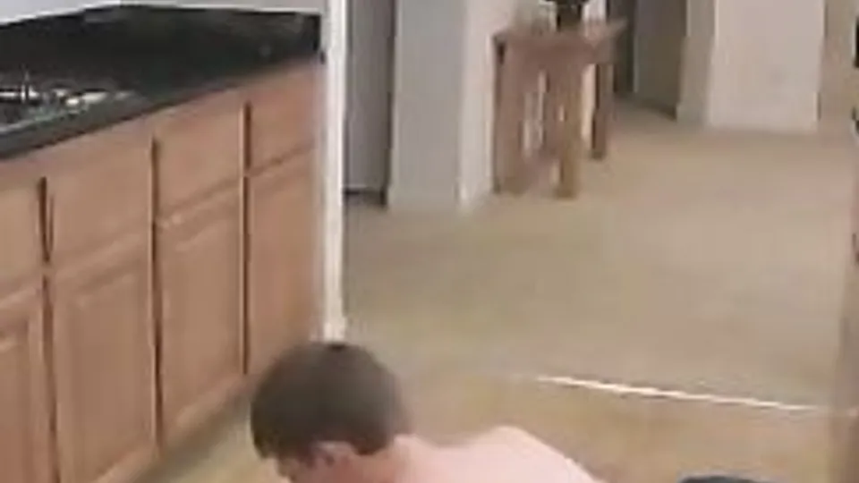 A Twink And His Slave In The Kitchen