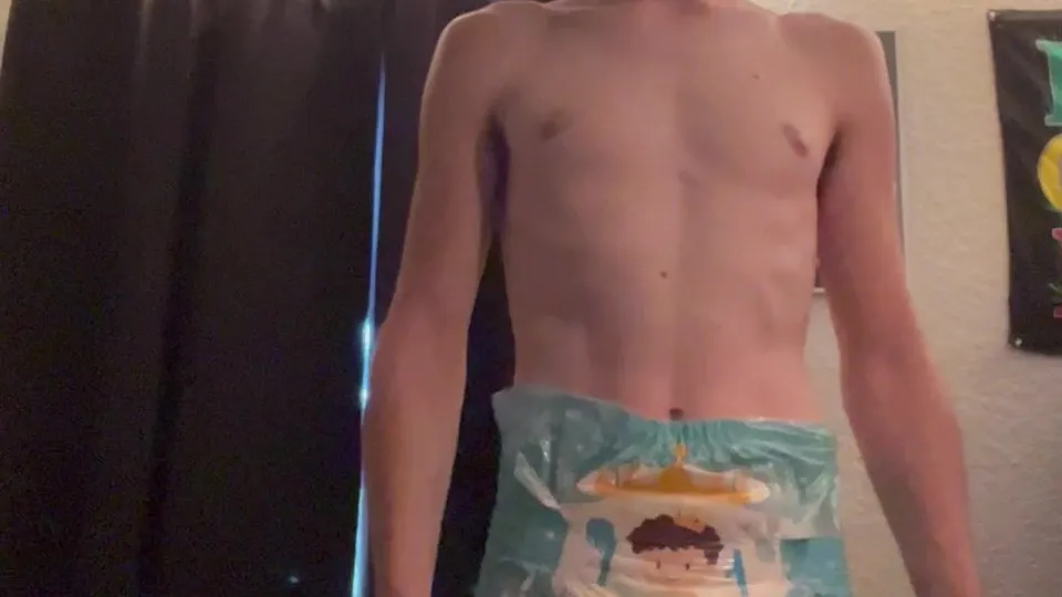 ABDL Twink in Diapers