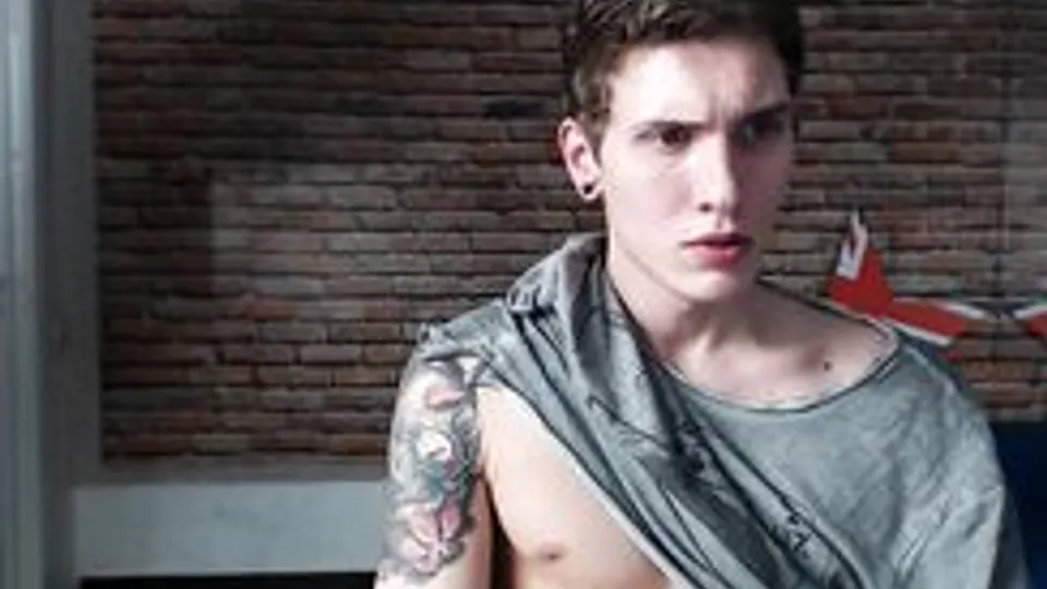[ABX][3][578] - Hot UK twink wanks and big cumshot