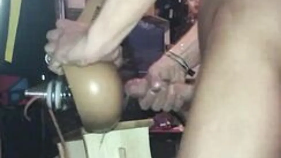 [ABX][4][203] - Hugh cumshot on biker seat