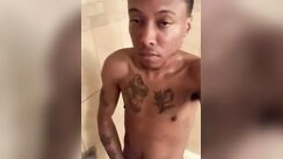 [ABX][4][752] - Young black cock shower jerk session