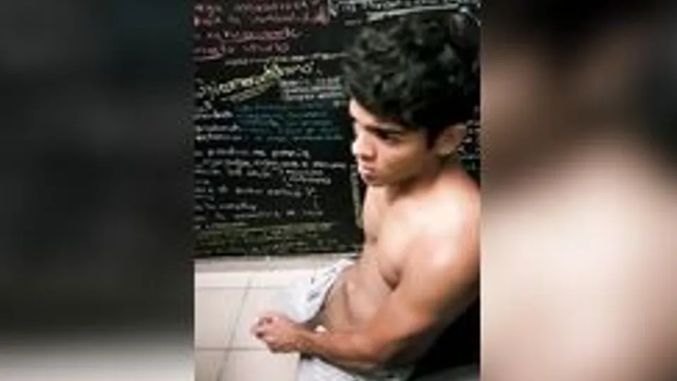 [ABX][4][811] - Mexican horny jerks off after school till he cums