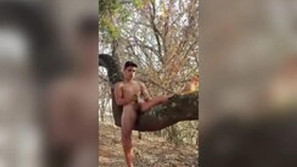 Twink Masturbation in House