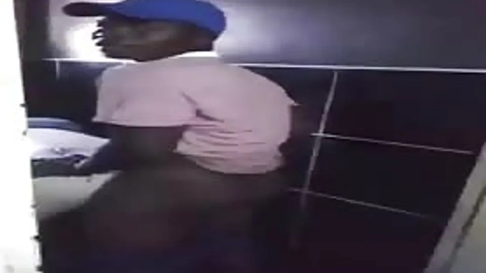 African straight caught fucking white gay tourist in public bathroom