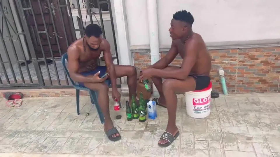 AfricanPorn Gay Porn Sizzling Sexy African Black Dudes Ebony Breeding Impregnating Facials (5).mp4