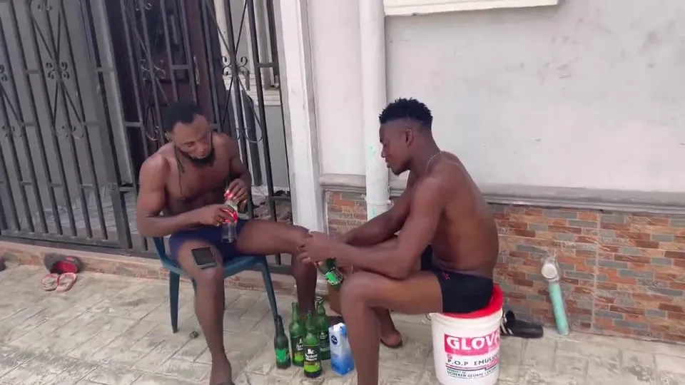 AfricanPorn Sexy Slutty African Dudes, Horny Black Dudes Bareback Amateur Ass Hole Creaming Ebony Fuck (32).mp4