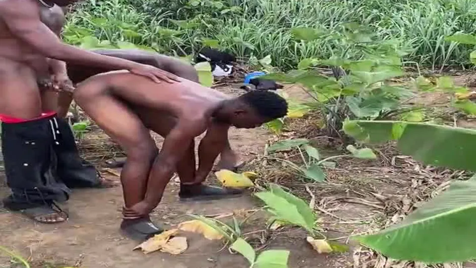 AfricanPornGay Sizzling Hot African Lustful Black Dudes Intense Ass Breeding Creampies (3).mp4
