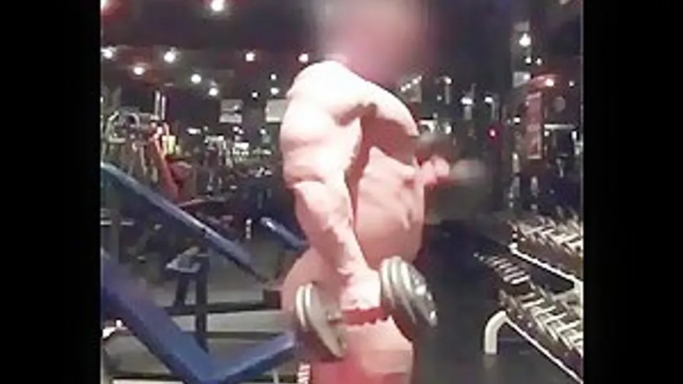 🔥After gym he cums to himself💦 beefymuscle.com