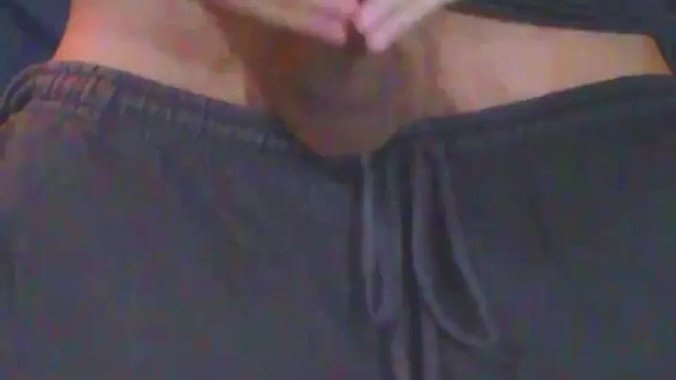 AHV - Finger playing with my cock