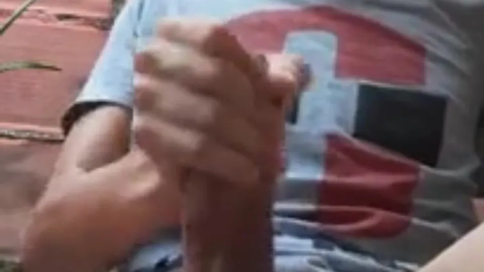 Hung Latino Man Cums Hard