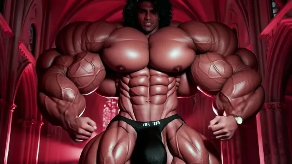 AI Muscle Growth Montage - Round 3 - ThisVid.com