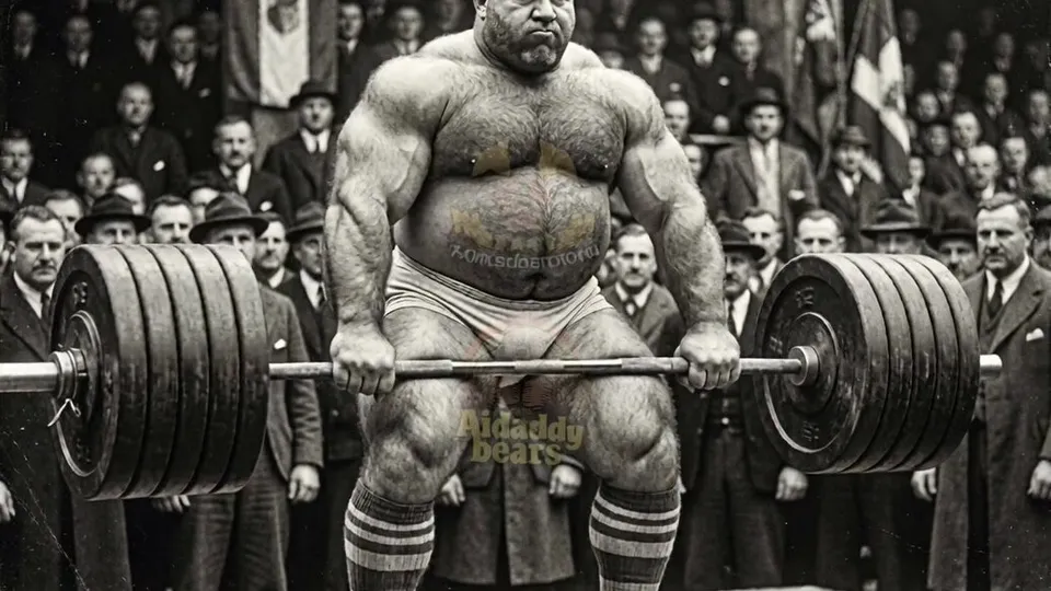 AI Powerlifting Bear - ThisVid.com