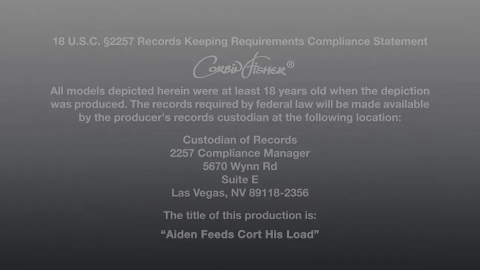 Aiden & Cort: La Prima Volta Insieme