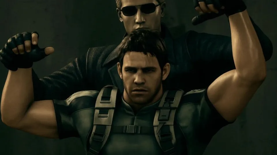 Albert wesker makes chris redfield dance - ThisVid.com