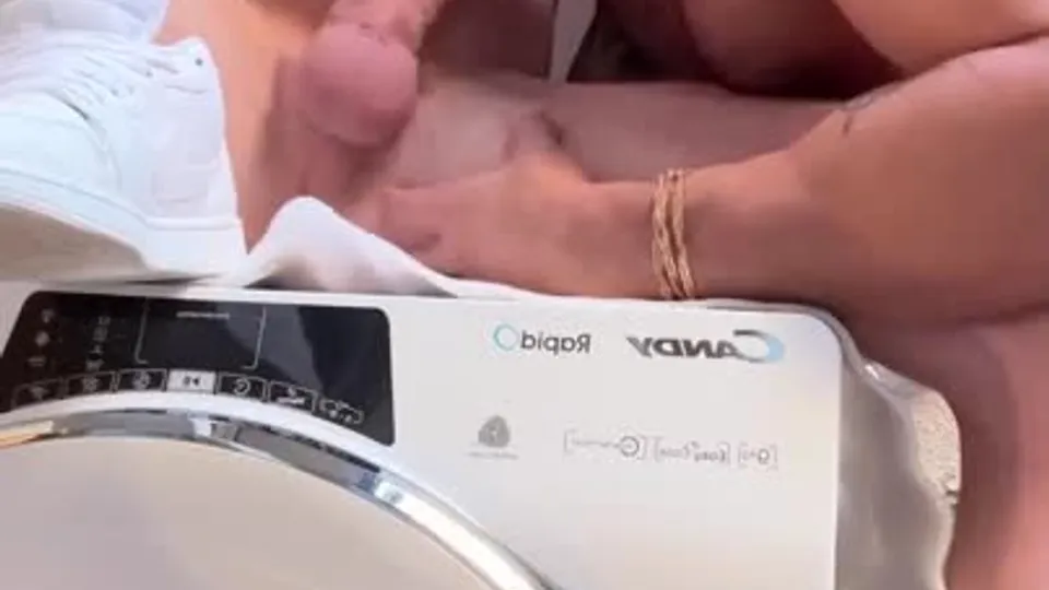Alejo Ospina fucked by a Stranger over the wash machine -.mp4