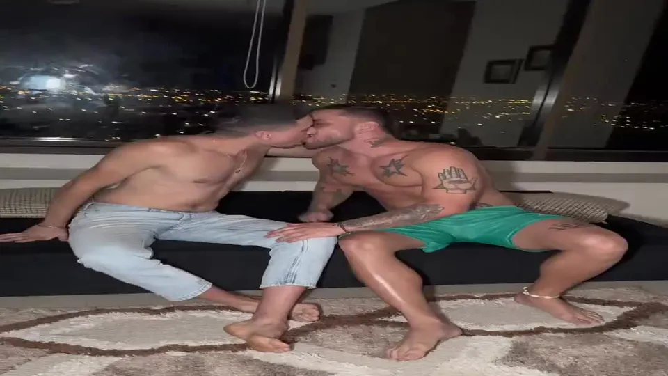 Alexxxtremo Nude Leaks Gay Porn, Masculine Hairy Manly Dude Spreading Legs And Getting Bareback Fucked By Top Buddy (3).mp4