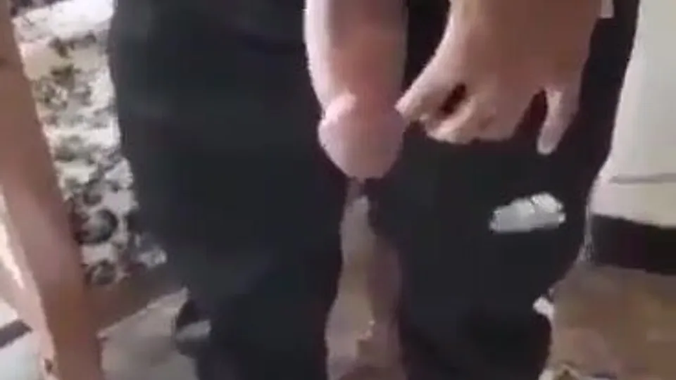 Algerian Shows Off Massive Erection to Friends