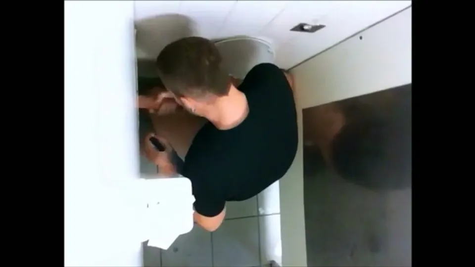 all am restroom glory hole public comp
