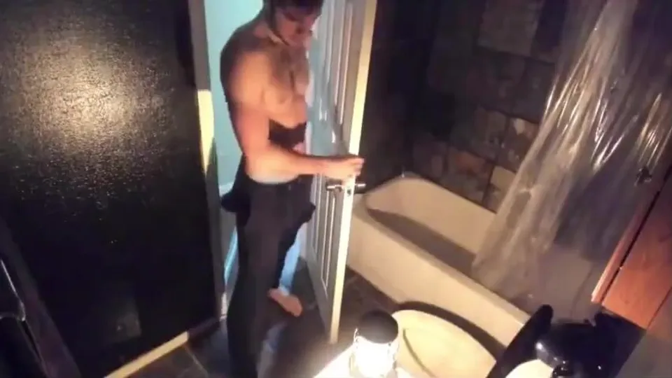 Alone time in the bathroom