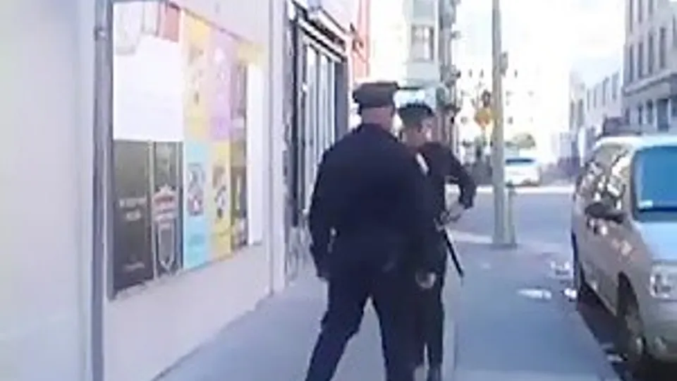 Alpha Muscle Cops in Public