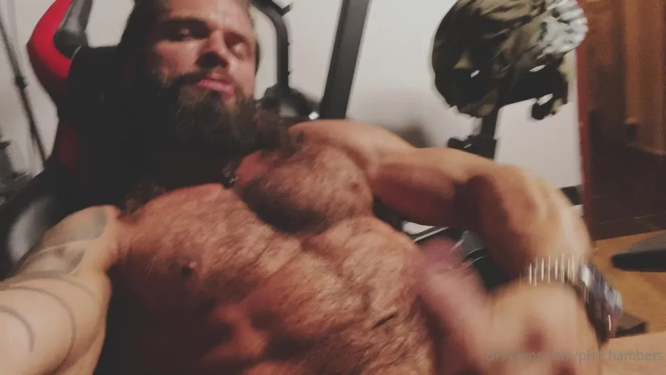 ALPHA MUSCLE GOD SHOWS OFF BIG HARD COCK - ThisVid.com