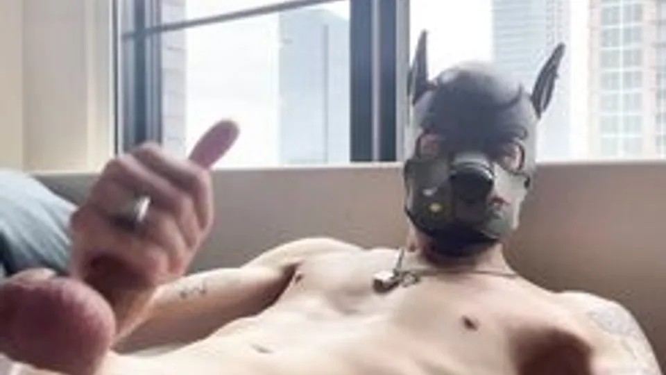 Horny Twink Masturbates in House