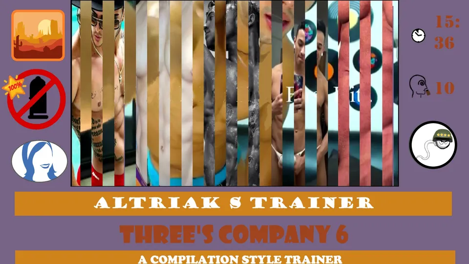 Altriak's Poppers Trainer #6: Three's Company