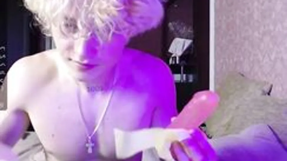 {ALV} Curly Blonde Cammer Twink Gay Porn