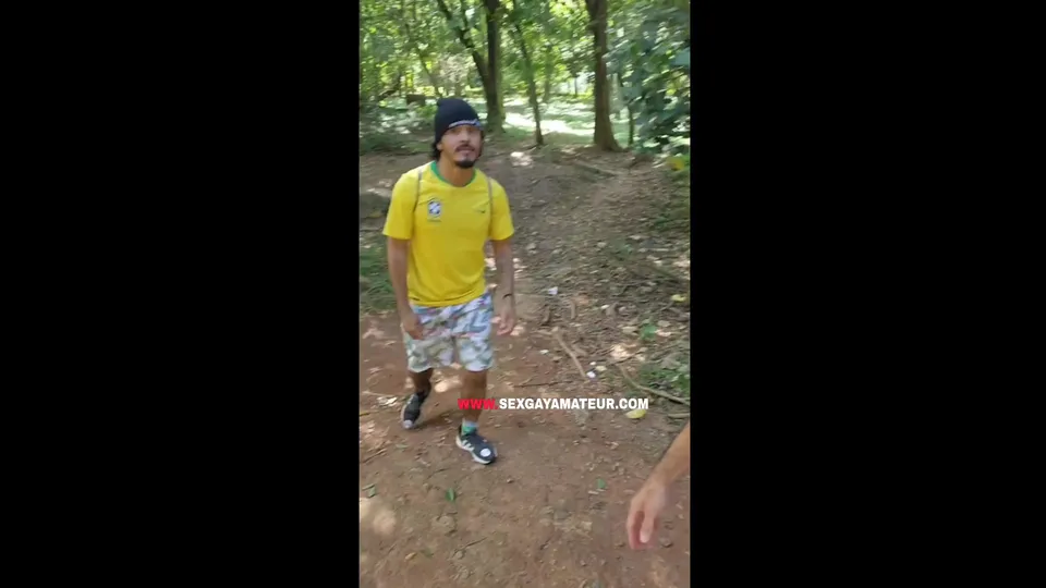 Brazilian Jocks Bareback in Public