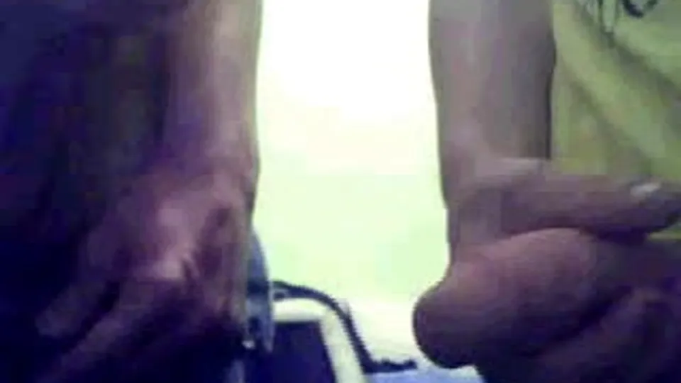 Amateur Twosome Masturbates Together