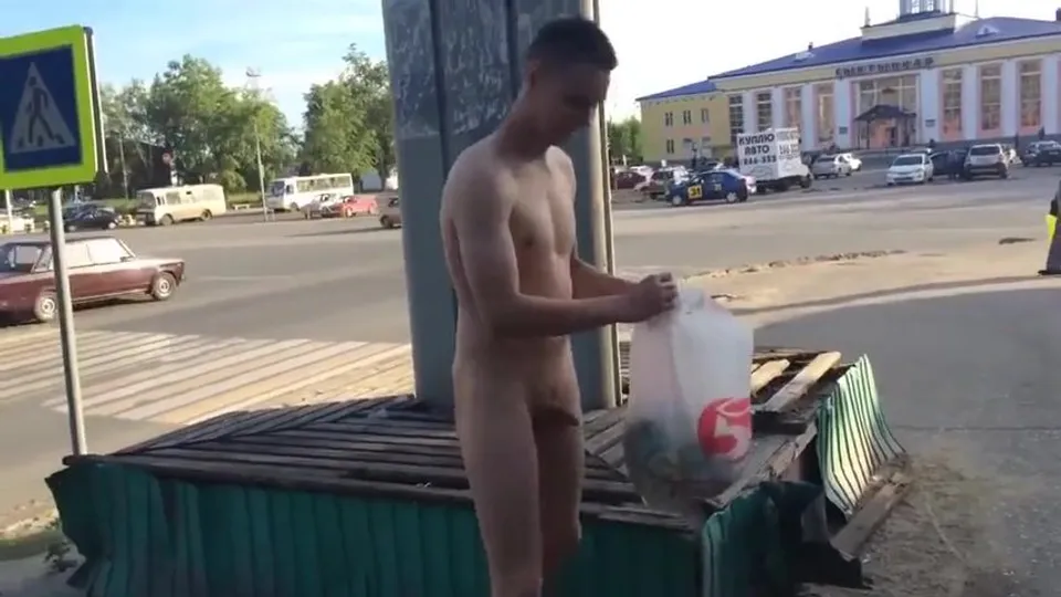 Russian Street Nudists