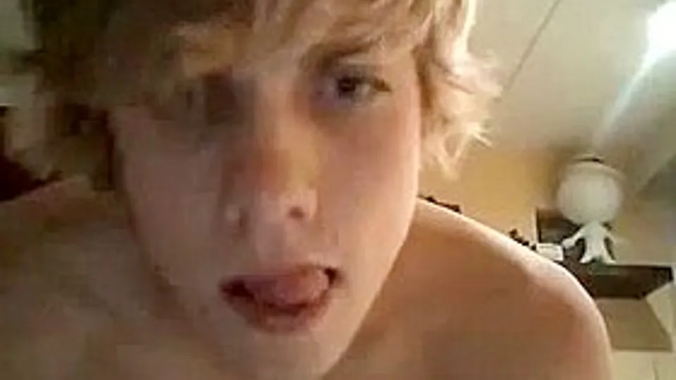 Blonde Twink Handjob