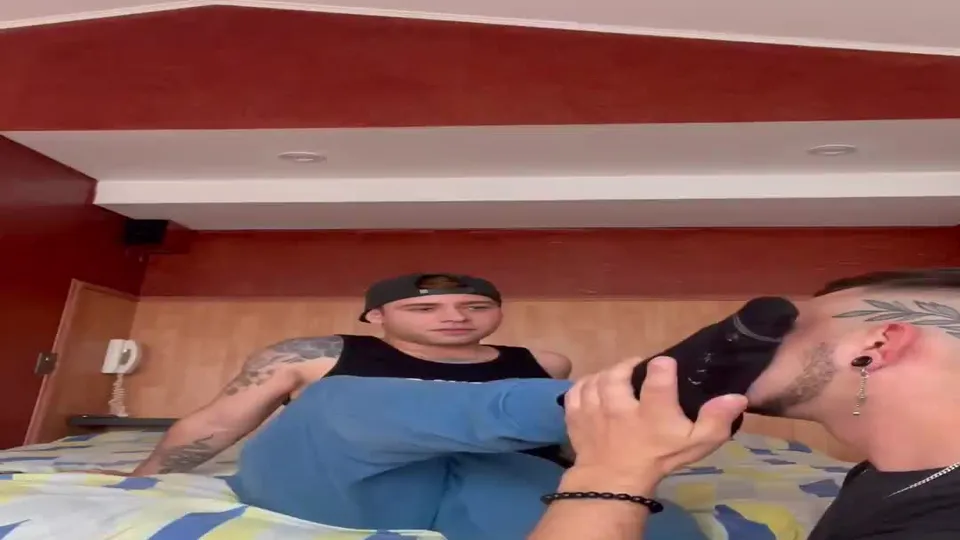 AndreasFranco Nude Leaks Gay Porn, Lustful Erotic Passionate Dudes Worship Cock Sucking, Anal Fucking And Eating Cum (16).mp4