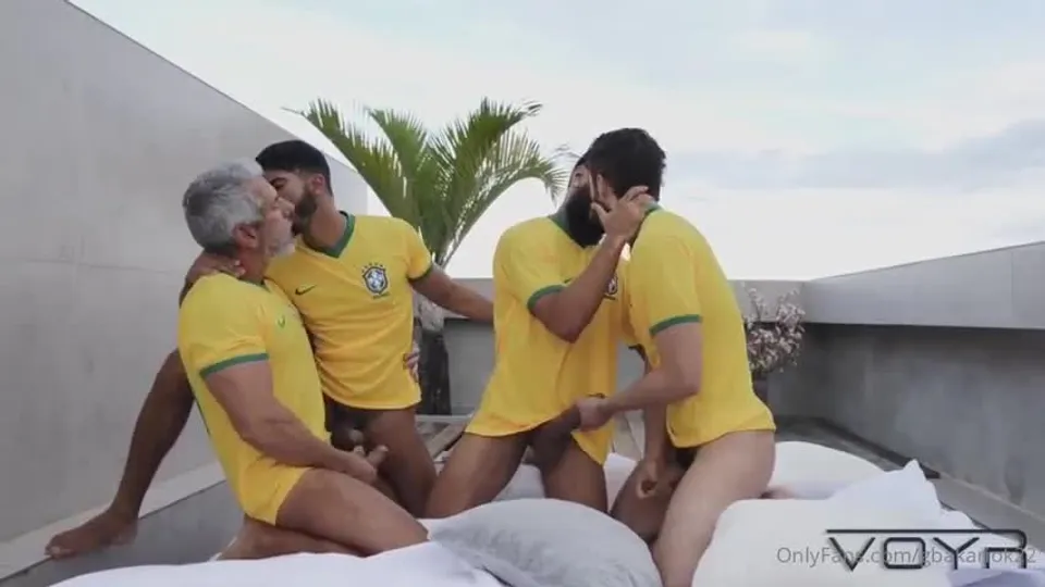 Andy Rodrigues, Marcello Caiazzo, Gael Kriok fucking Loc Rios.mp4