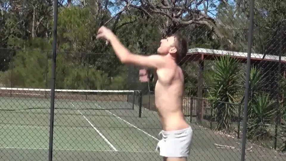 AndysAussieBoys - Naked Aussie Amateur Playing Basketball | GayPorn.com