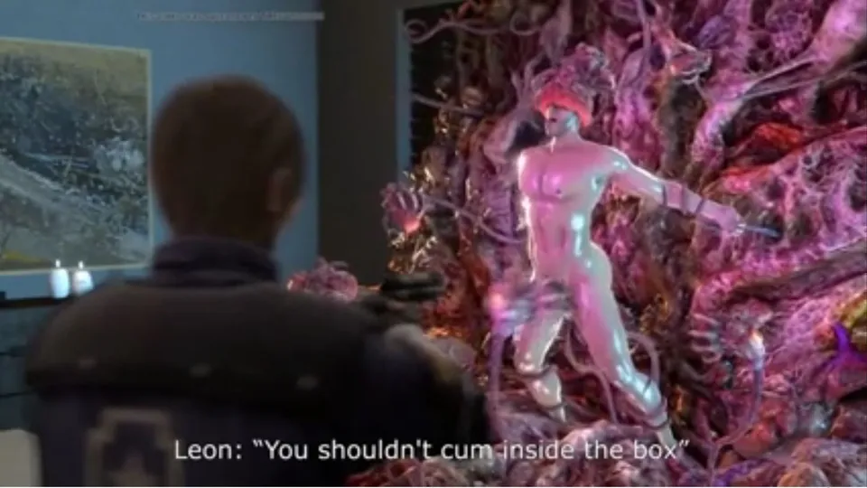 Tied Muscle Boy in Alien Bondage