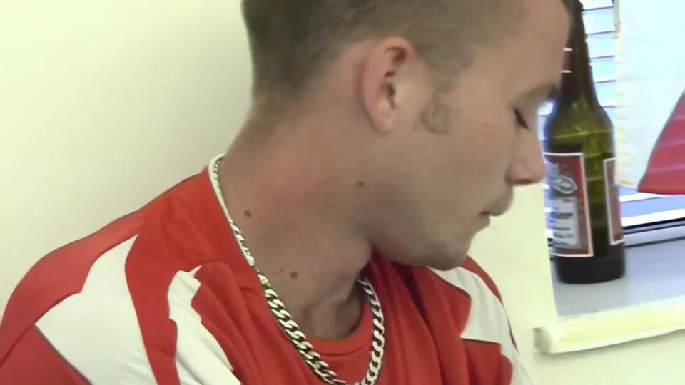 Another Hot Scally Smokes,Drinks and Strokes - ThisVid.com